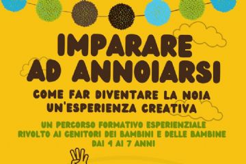 Locandina evento Imparare ad annoiarsi