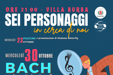 Locandina rassegna Sei personaggi in cerca di noi