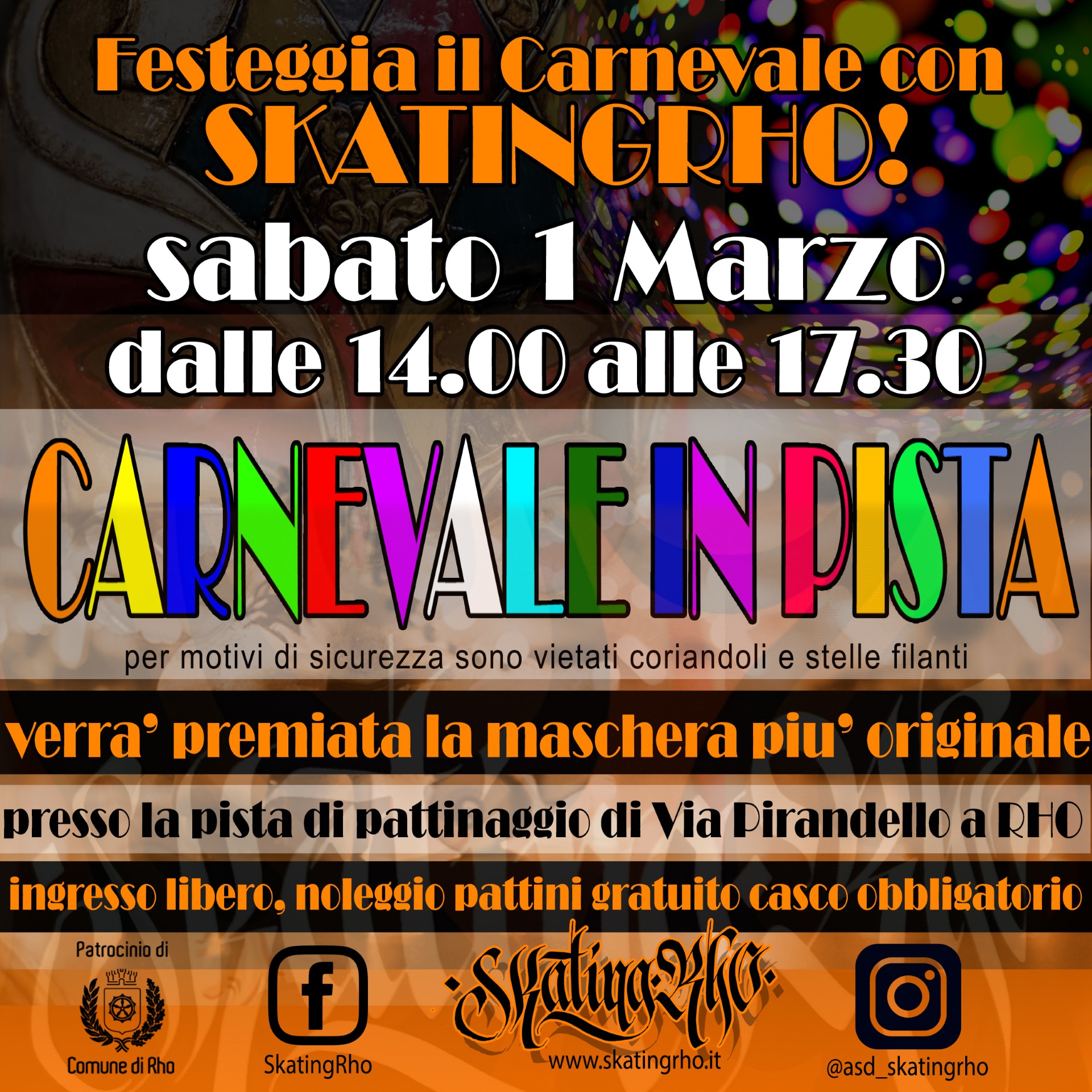 Carnevale in pista