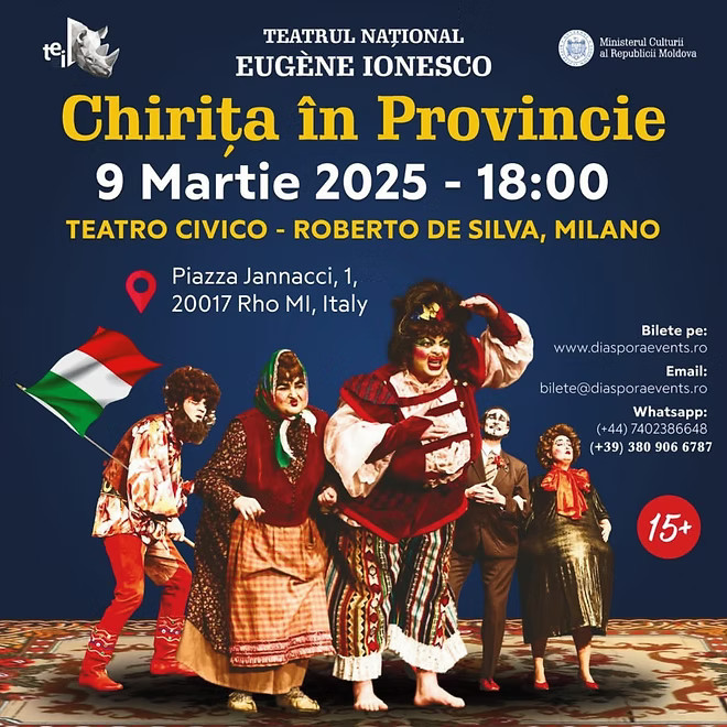 locandina spettacolo Chirita in Province