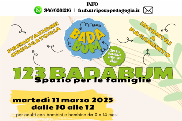 locandina programma  123 BADABUM