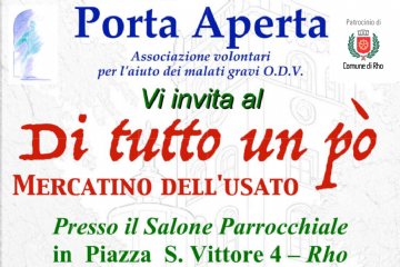 locandina evento Porta aperta Di tutto un pò mercatino dell'usato
