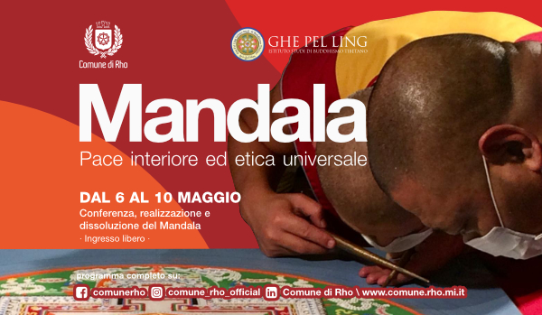 Mandala - Pace interiore ed etica universale - dal 6 al 10 maggio