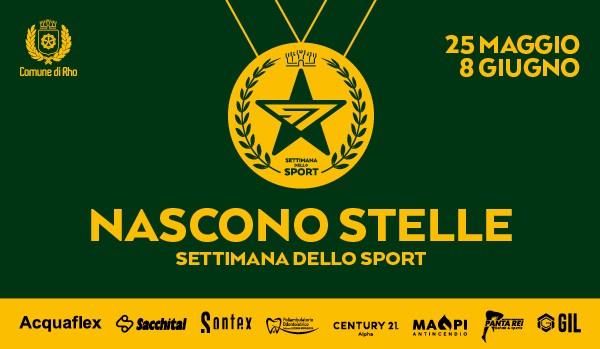 25 maggio I 8 giugno Nascono le stelle settimana dello sport