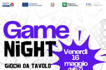 Game Nighy Giochi da tavolo wargame giochi di ruolo bar attivo fino a mezzanotte Venerdì 16 maggio dalle 21  Spazio Mast  - via San Martino 22 - Rho
