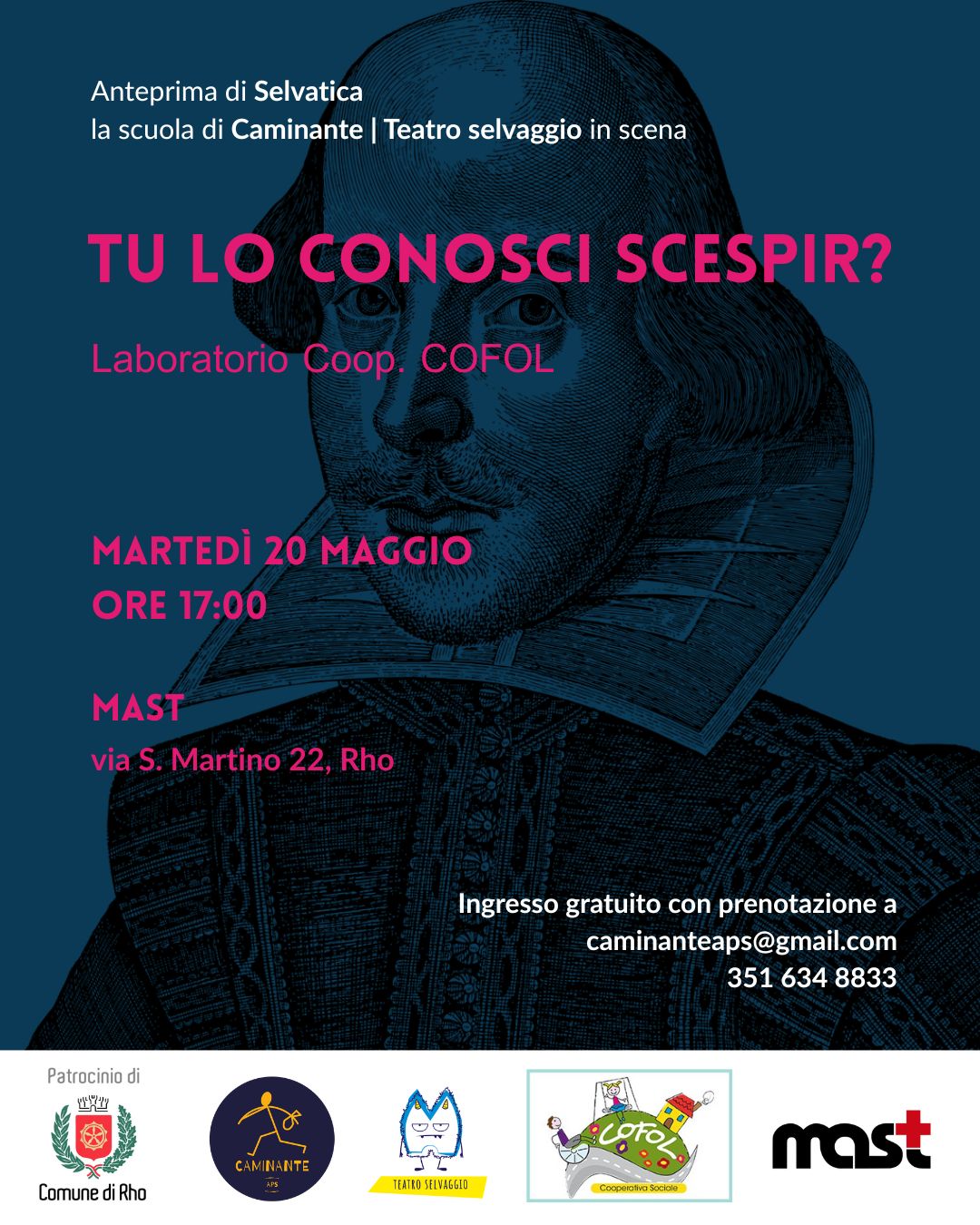locandina Tu lo conosci Scespir?