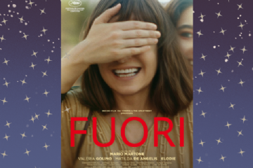 locandina del film fuori ragazza con una mano sugli occhi che sorride