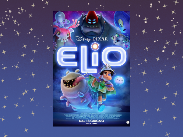 locandina del film Elio e  altri personaggi di animazione protagonisti del film