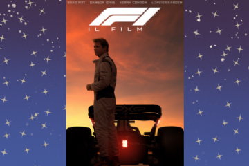 locandina del film  tramonto pilota e macchina da corsa