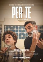 locandina del film i due attori  si fanno la barba allo specchio 