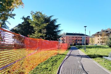 il cantiere appena avviato a Lucernate