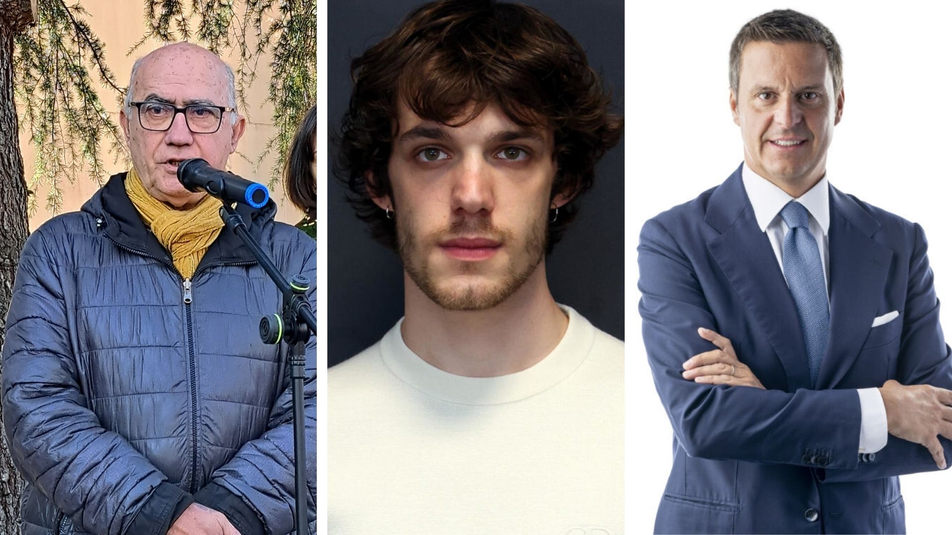 Vito Fiorino, Matteo Oscar Giuggioli e Nicolò Mardegan