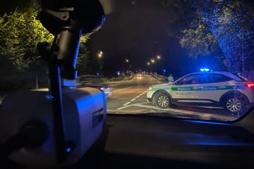 Foto generica di controlli della Polizia Locale