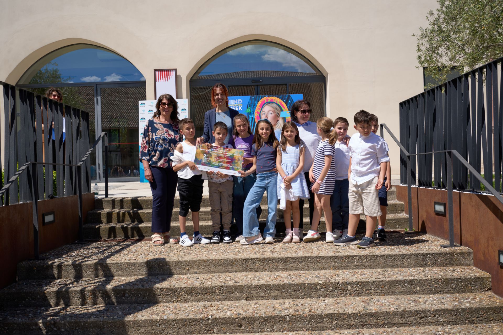 I bimbi della Seconda A della scuola Casati