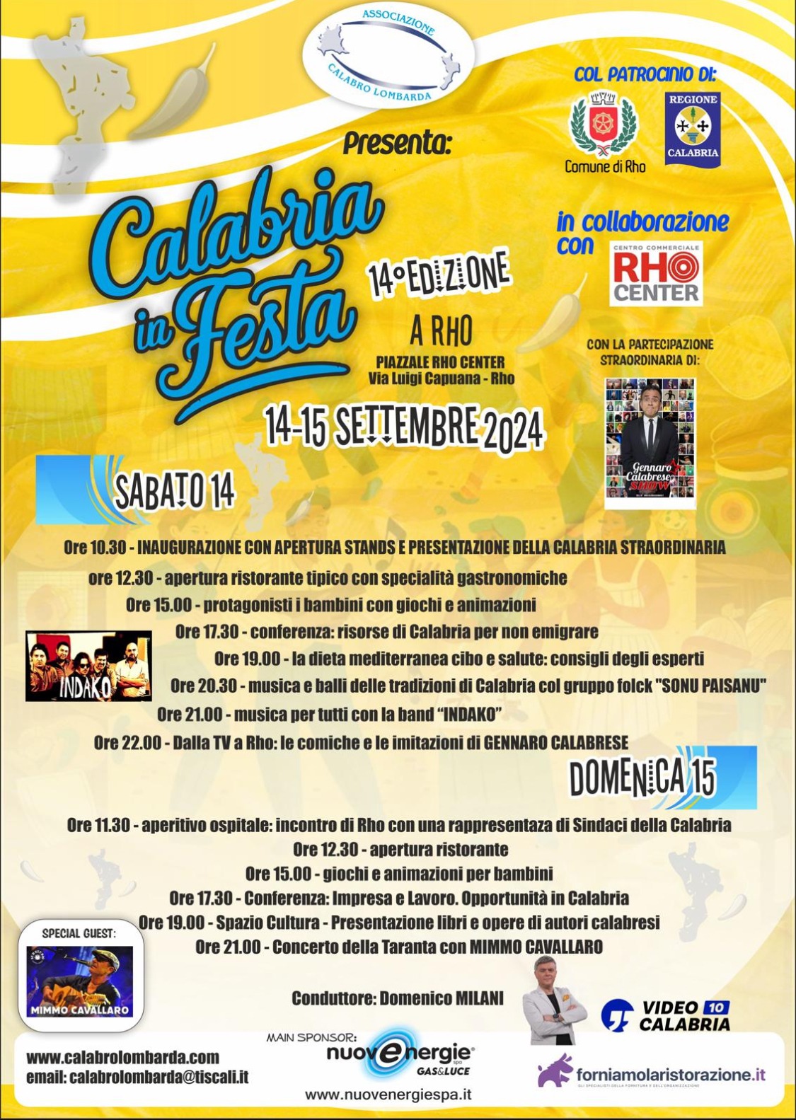 locandina Calabria in Festa