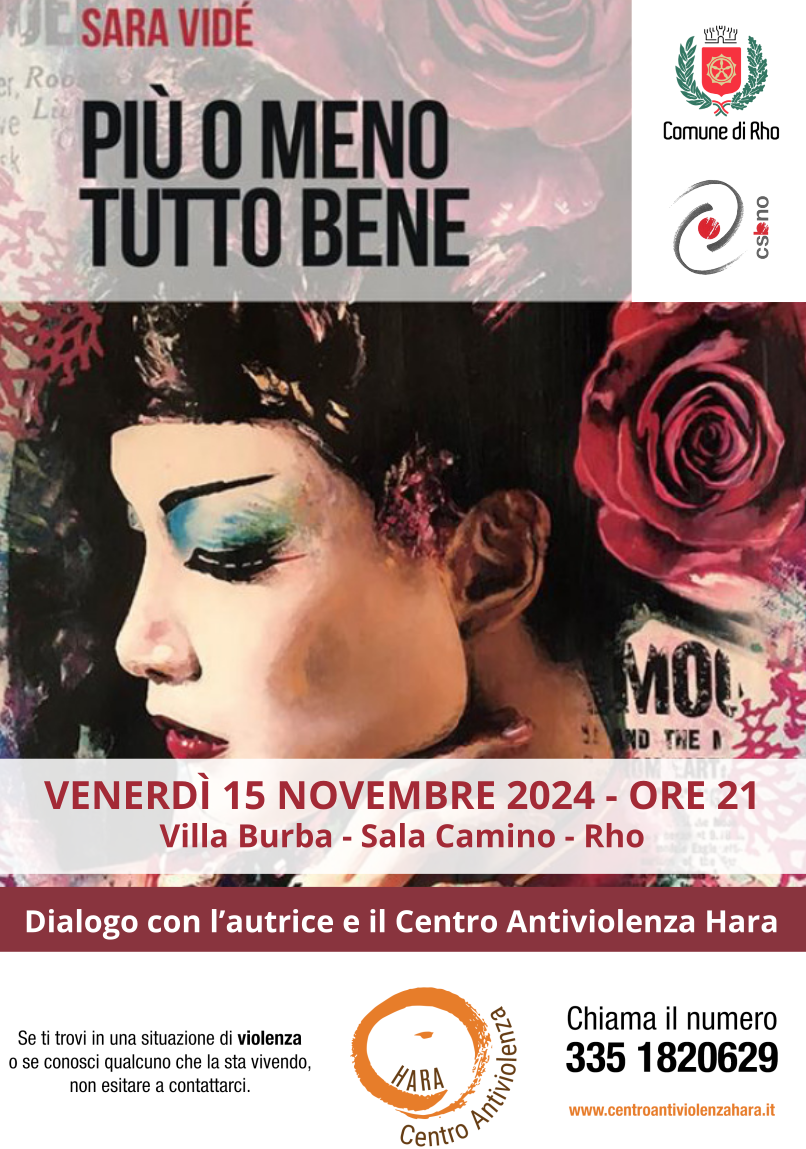 locandina presentazione libro di Sar4a Vidé Più o meno tutto bene