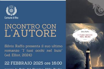 Incontro con l'autore 22 febbraio 2025 ore 16.00