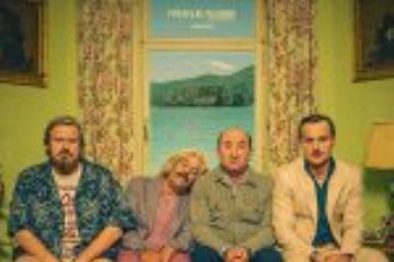 In locandina seduti sul sofà  Antonio Albanese: Umberto, Giuseppe Battiston: Beppe, Nicola Rignanese: Gigi, Niccolò Ferrero: Toni