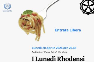 locandina i lunedì rhodensi dell'alimentazione