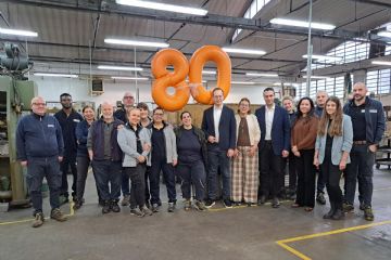 Il Sindaco in visita a Utensilegno per i suoi 80 anni di eccellenza