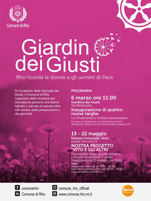 locandina Giardino dei Gisuti