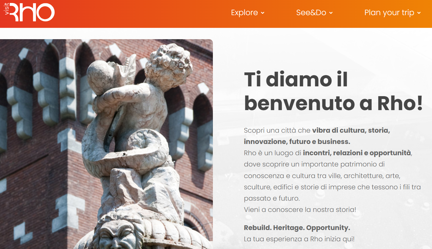immagine del sito Visit Rho