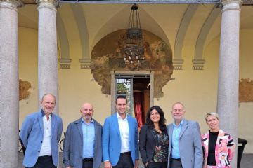 Paolo Bianchi, Igor Guida, Andrea Orlandi, Dafne Guida, Massimo Minelli ed Emiliana Brognoli

 