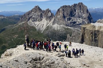 Vista dal Sass Pordoi