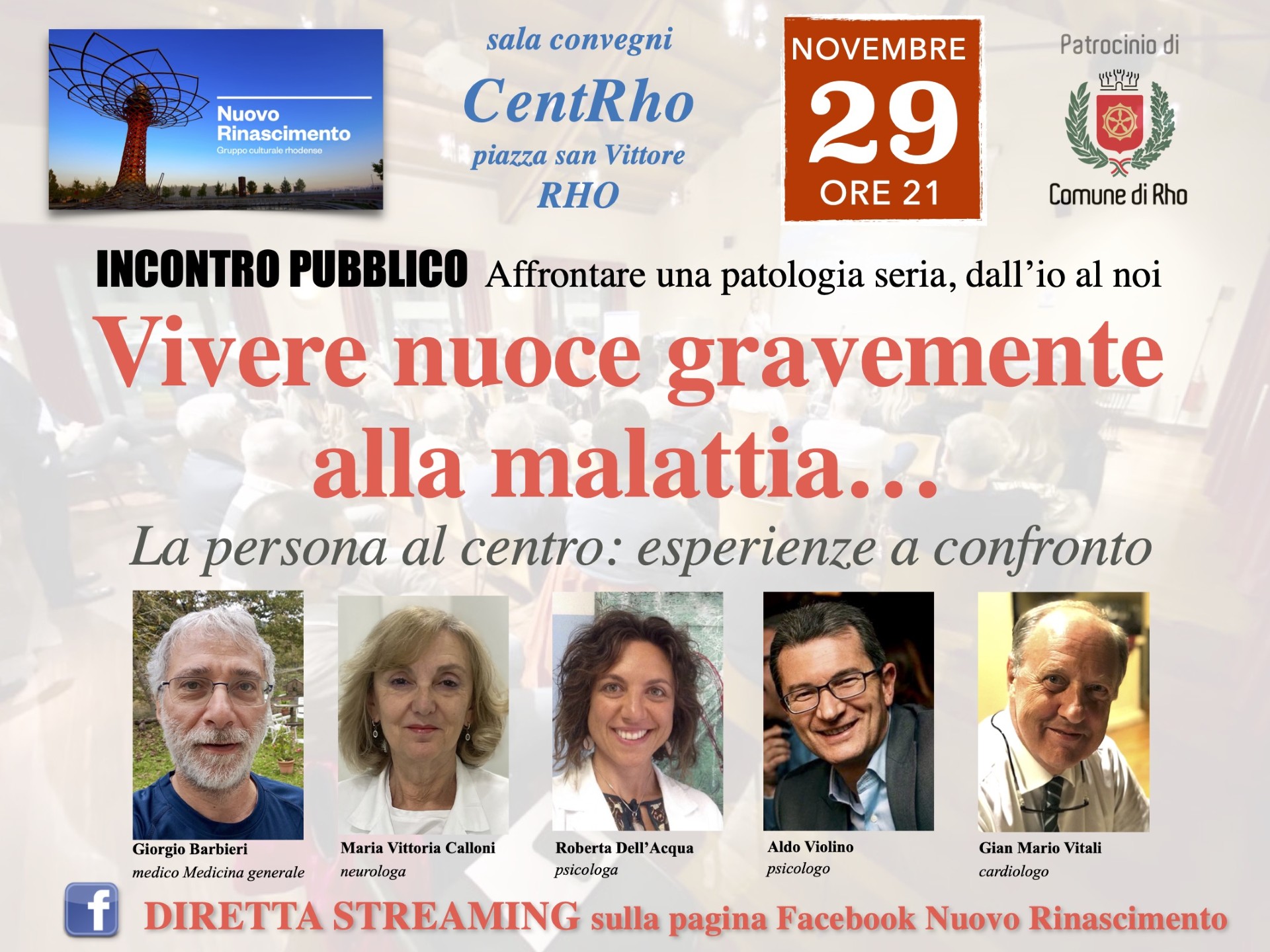 locandina vivere nuoce gravemente alla malattia