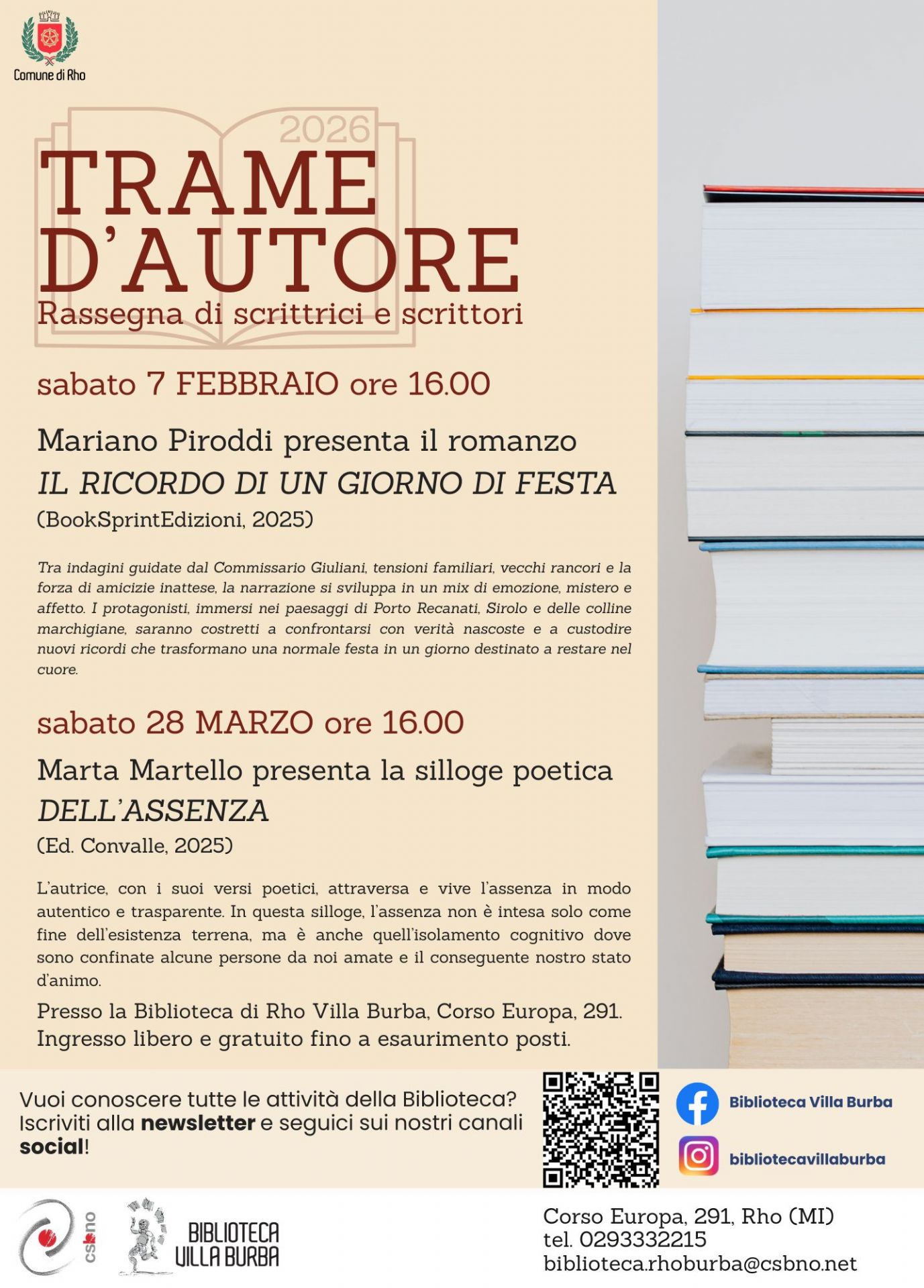 locandina trame d'autore