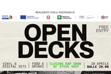 locandina evento OPEN Decks