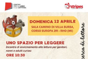 locandina con calendario e programma evento Uno spazio per leggere