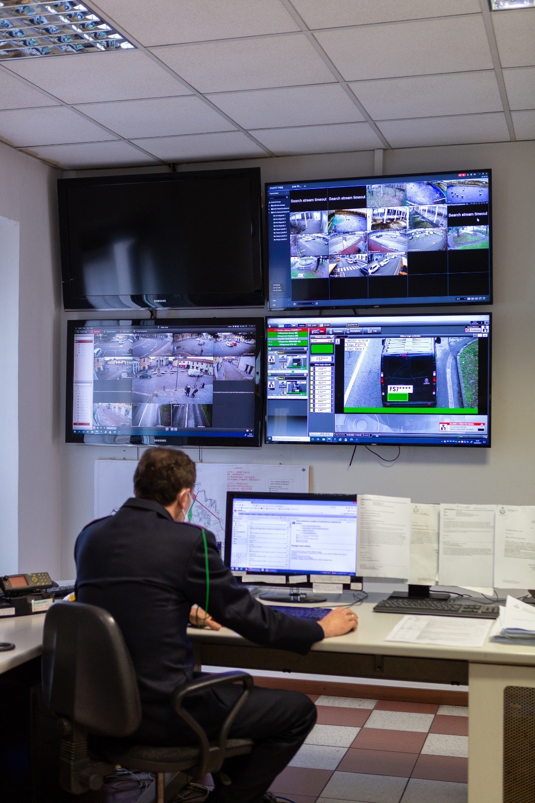 centrale operativa Polizia Locale