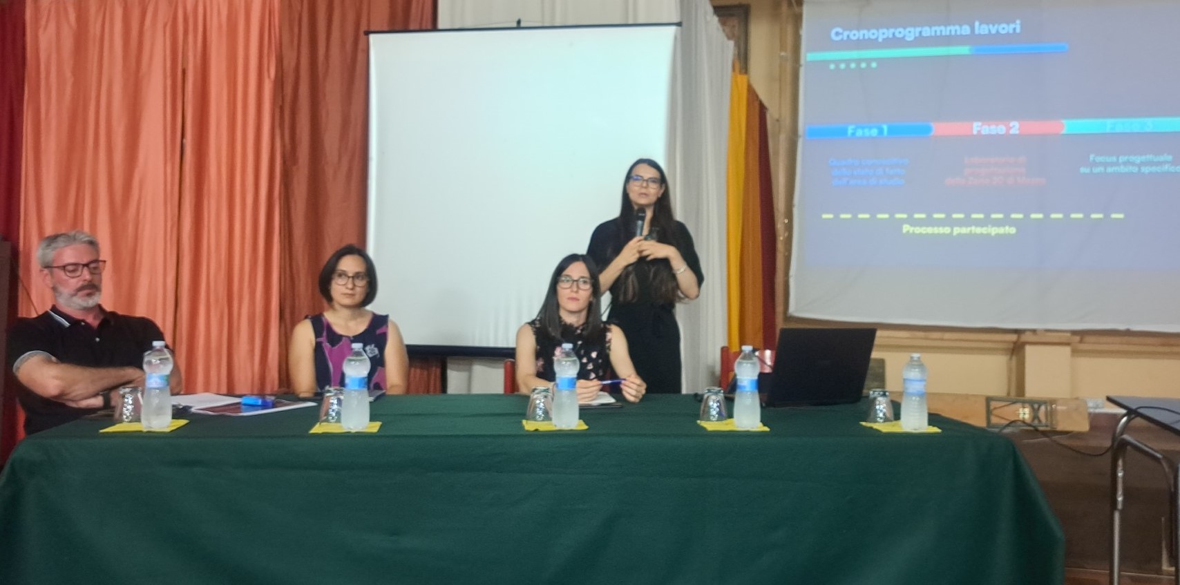 Nella foto, da sinistra: Alessandro Manfredi, Valentina Giro, Cinzia Baralla e Mariapaola Ritrovato