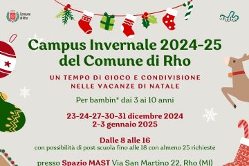 Campus Invernale 2024-25 Un tempo di gioco e condivisione nelle vacanze di Natale spazio Mast