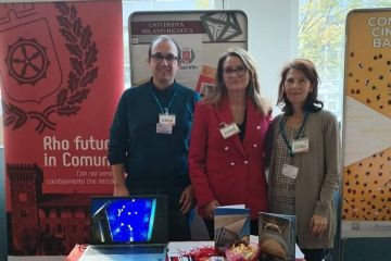 da sinistra Andrea Tabbia, Patrizia Caliano, Emanuela Marcoccia.