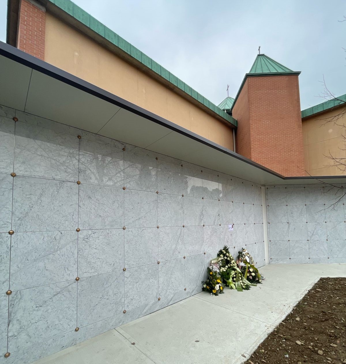 i nuovi loculi realizzati al cimitero centrale, lotto 13 TER