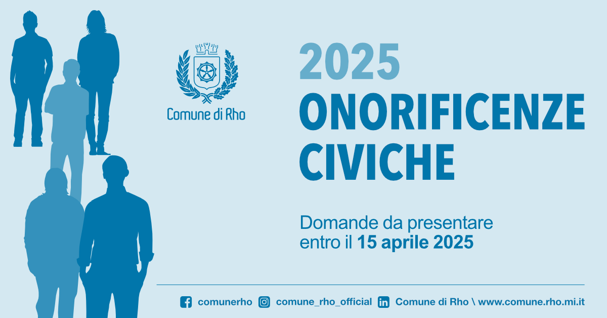 2025 onorificenze civiche