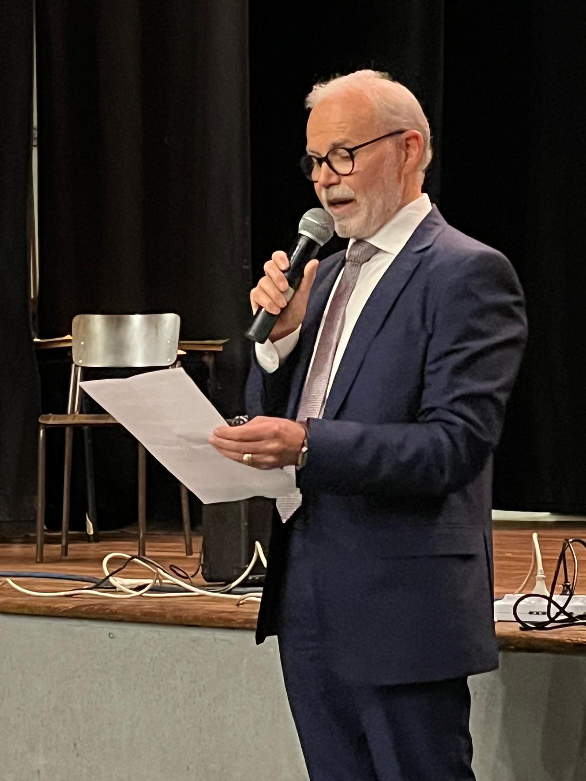 L'assessore al Bilancio Nicola Violante