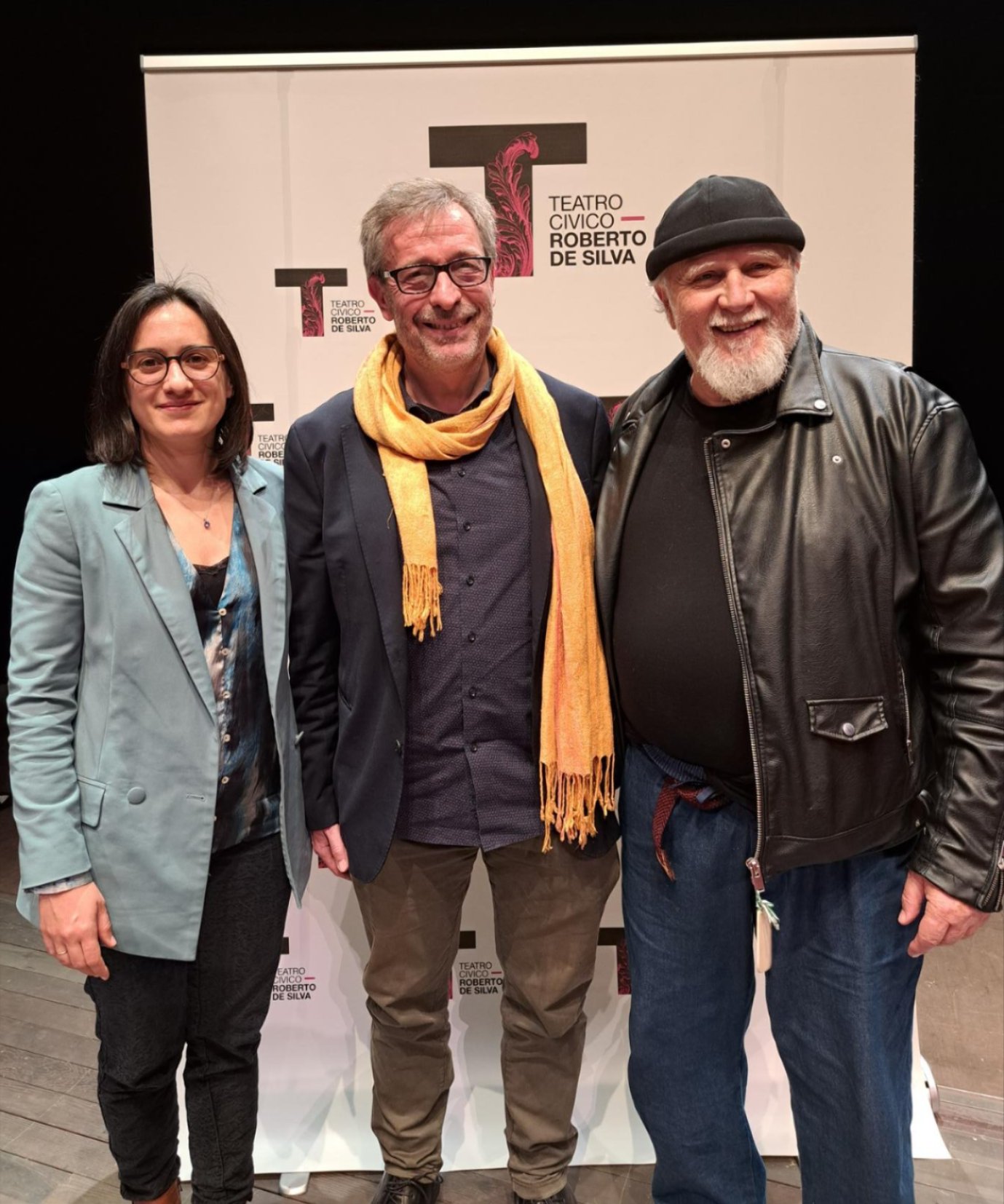 Valentina Giro, Moni Ovadia, Gianni Vacchelli.