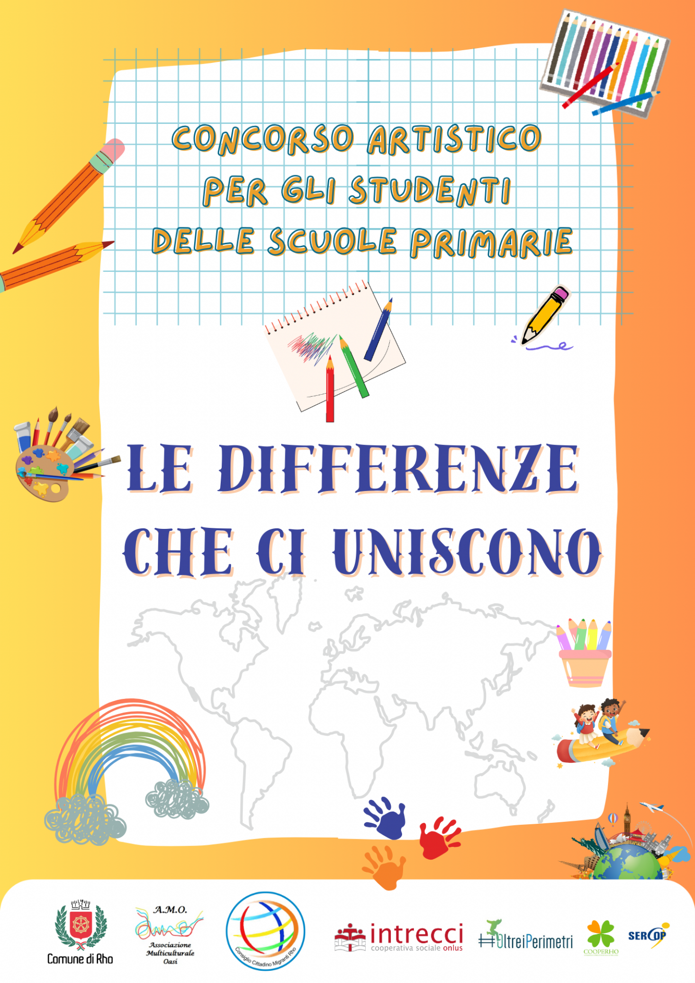 concorso artistico per gli studenti delle scuole primarie - Le differenze che uniscono