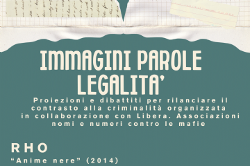 locandina con programma delle serate a Rho e Lainate