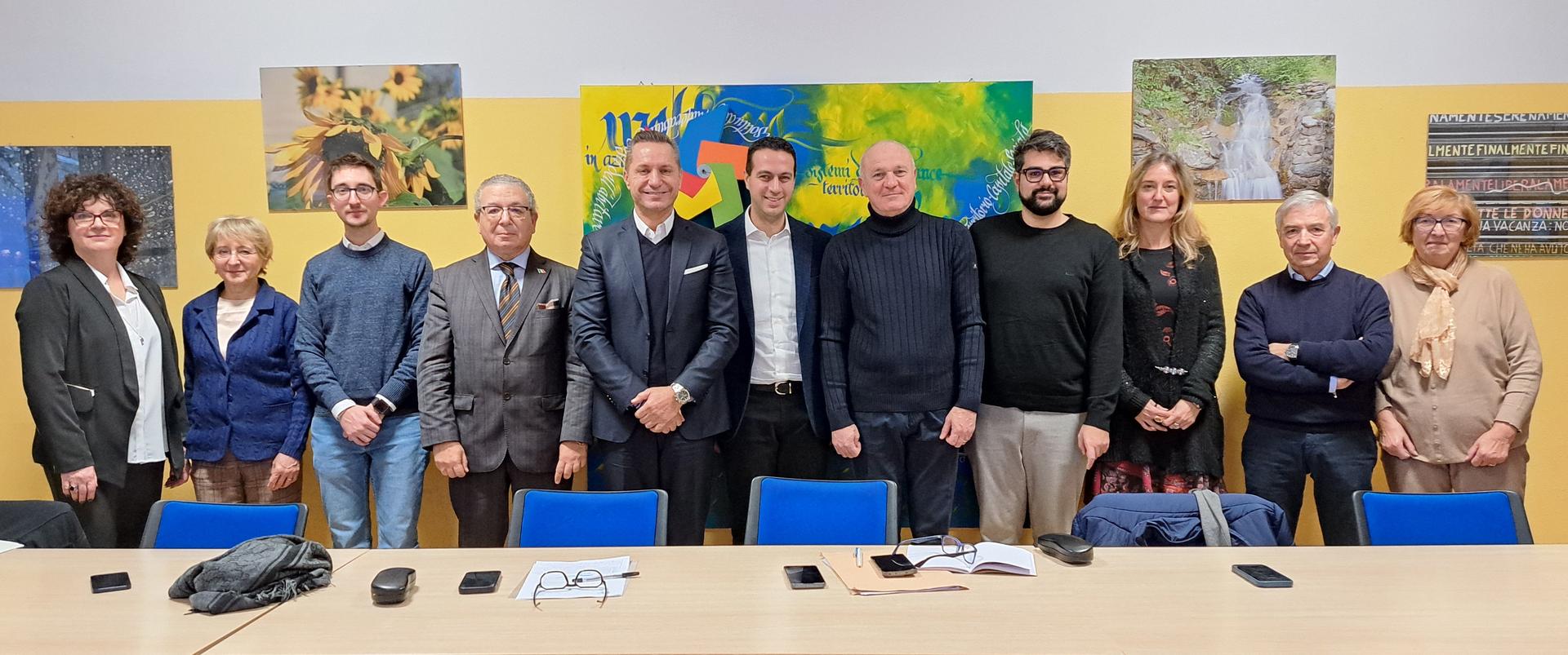 Sercop Foto dei 9 sindaci