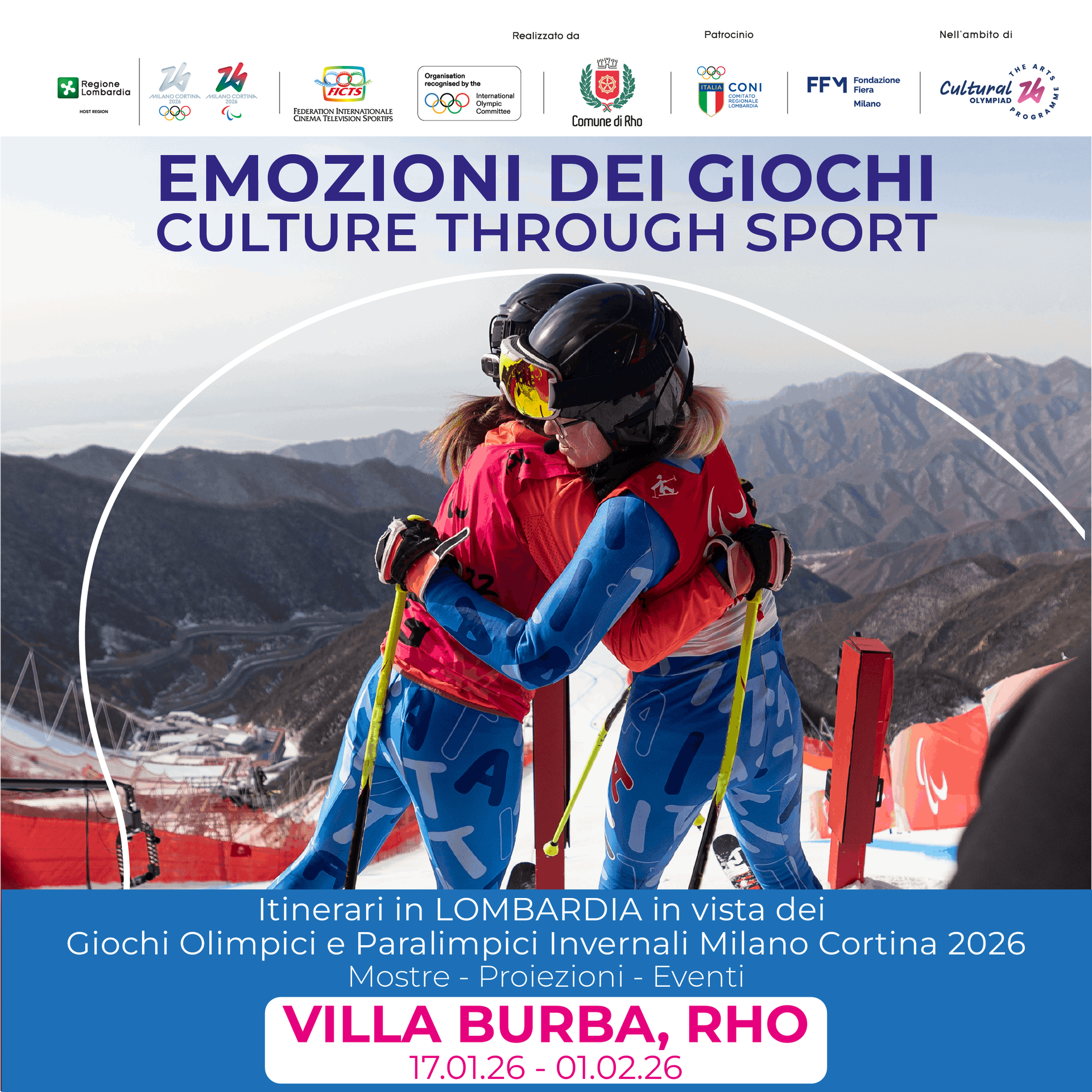 “EMOZIONI DEI GIOCHI - Culture Through Sport”