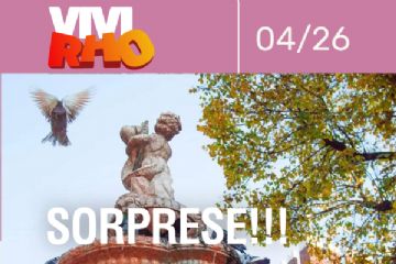 locandina VIVIRHO 04/26 Sorprese!! particolare della fontana di piazza Visconti