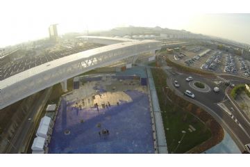 Fiera Rho piazza Costellazione dall'alto