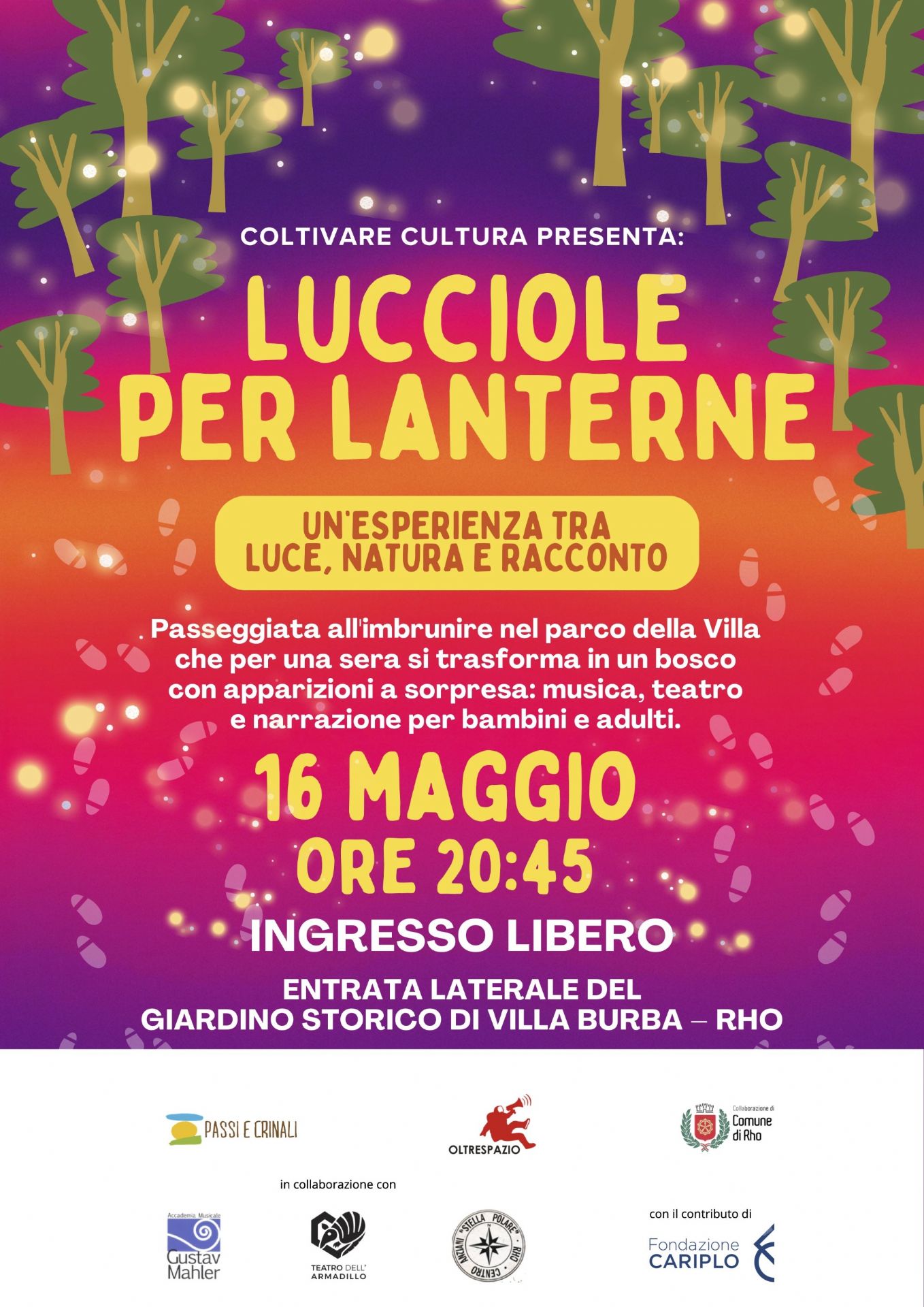 locandina lucciole per lanterne