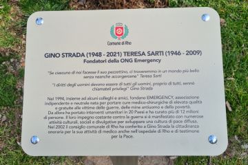 In memoria dei fondatori di emergency