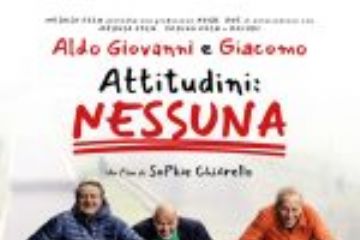 locandina film con i tre attori in bicicletta