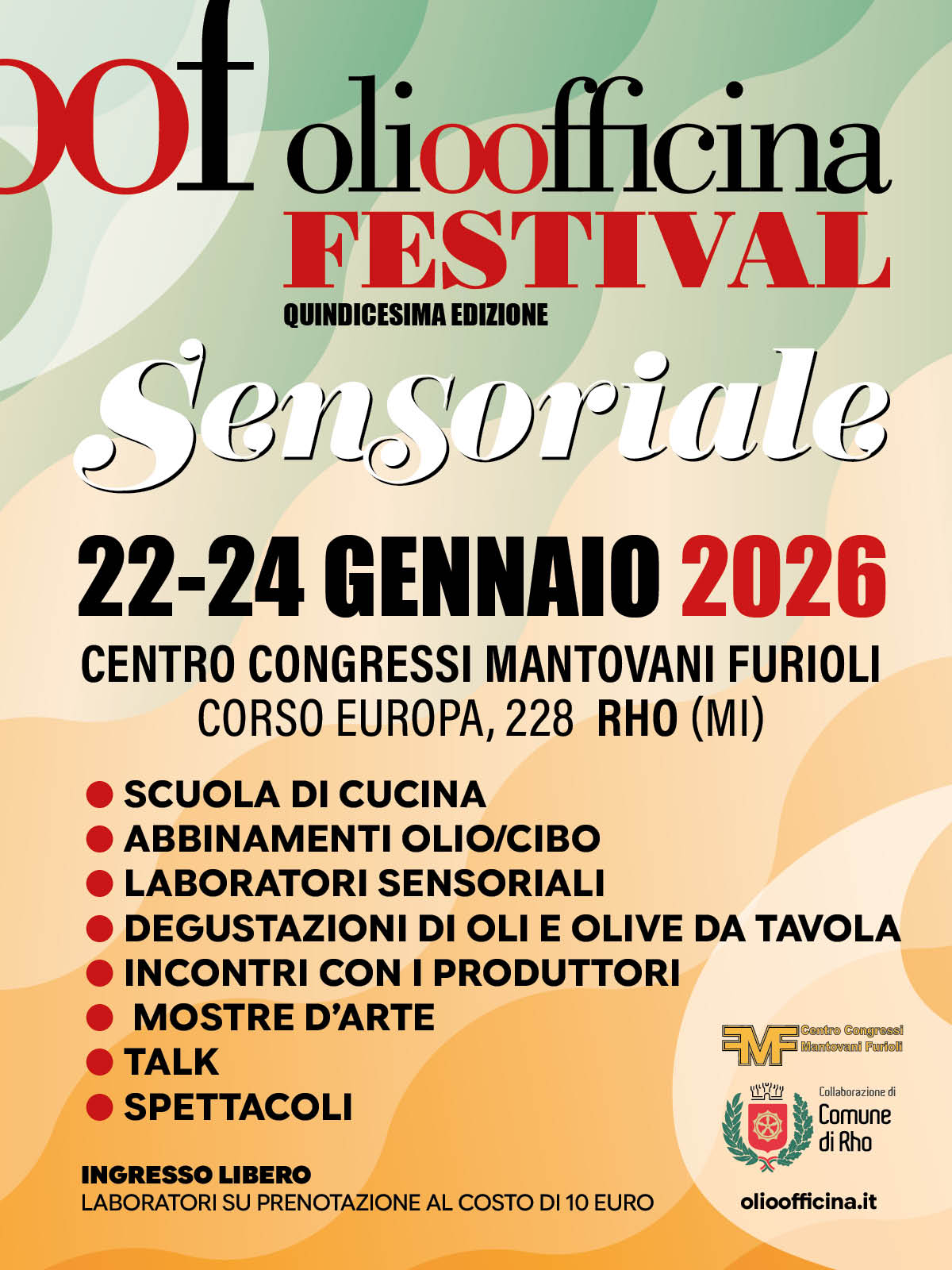 locandina olioofficina Festival 22 - 24 gennaio 2026